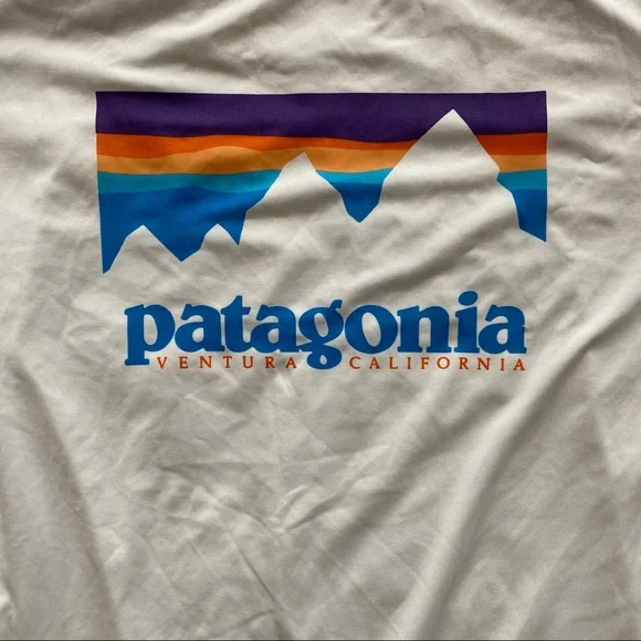 Patagonia Men’s M Capilene Long-sleeved Logo T-shirt - Picture 2 of 5